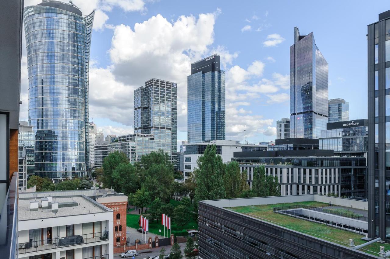 Modern Apartments With Access To The Pool Near Rondo Daszynskiego Station 华沙 外观 照片