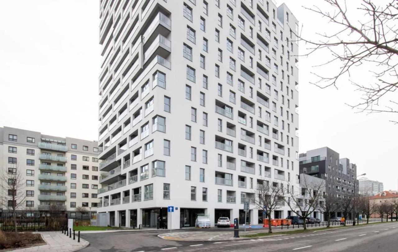 Modern Apartments With Access To The Pool Near Rondo Daszynskiego Station 华沙 外观 照片